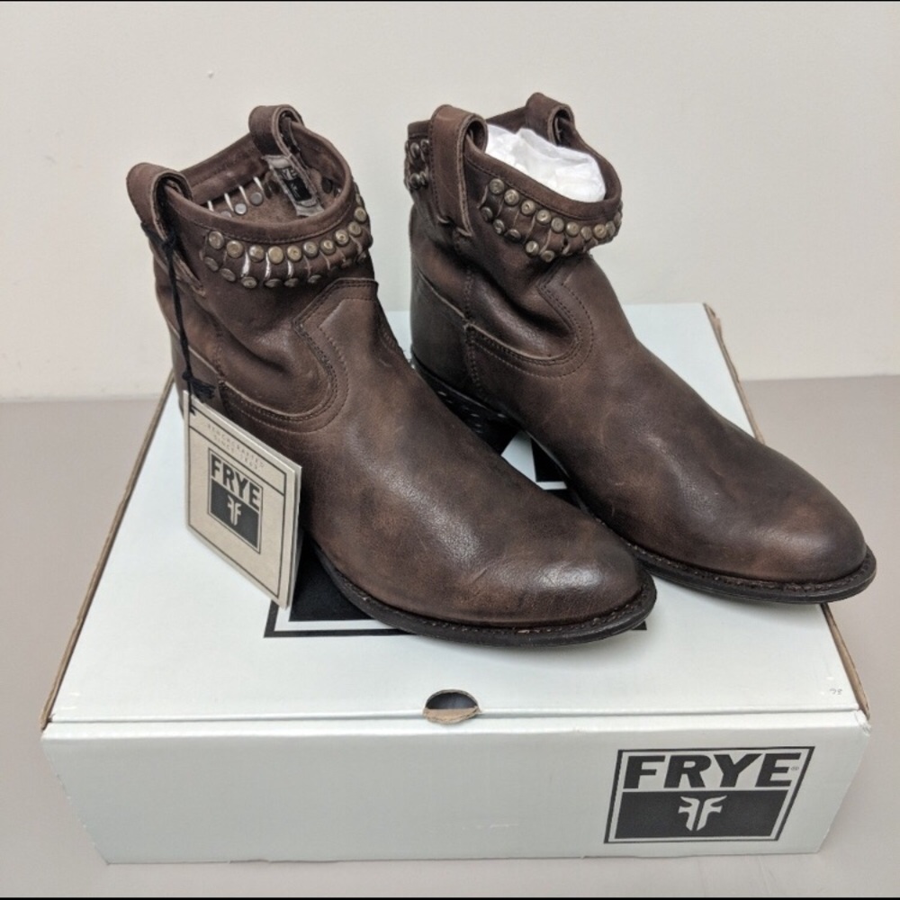 Frye Diana Stud Short Boots